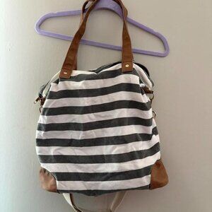 Merona Women's Multi and White Bag
